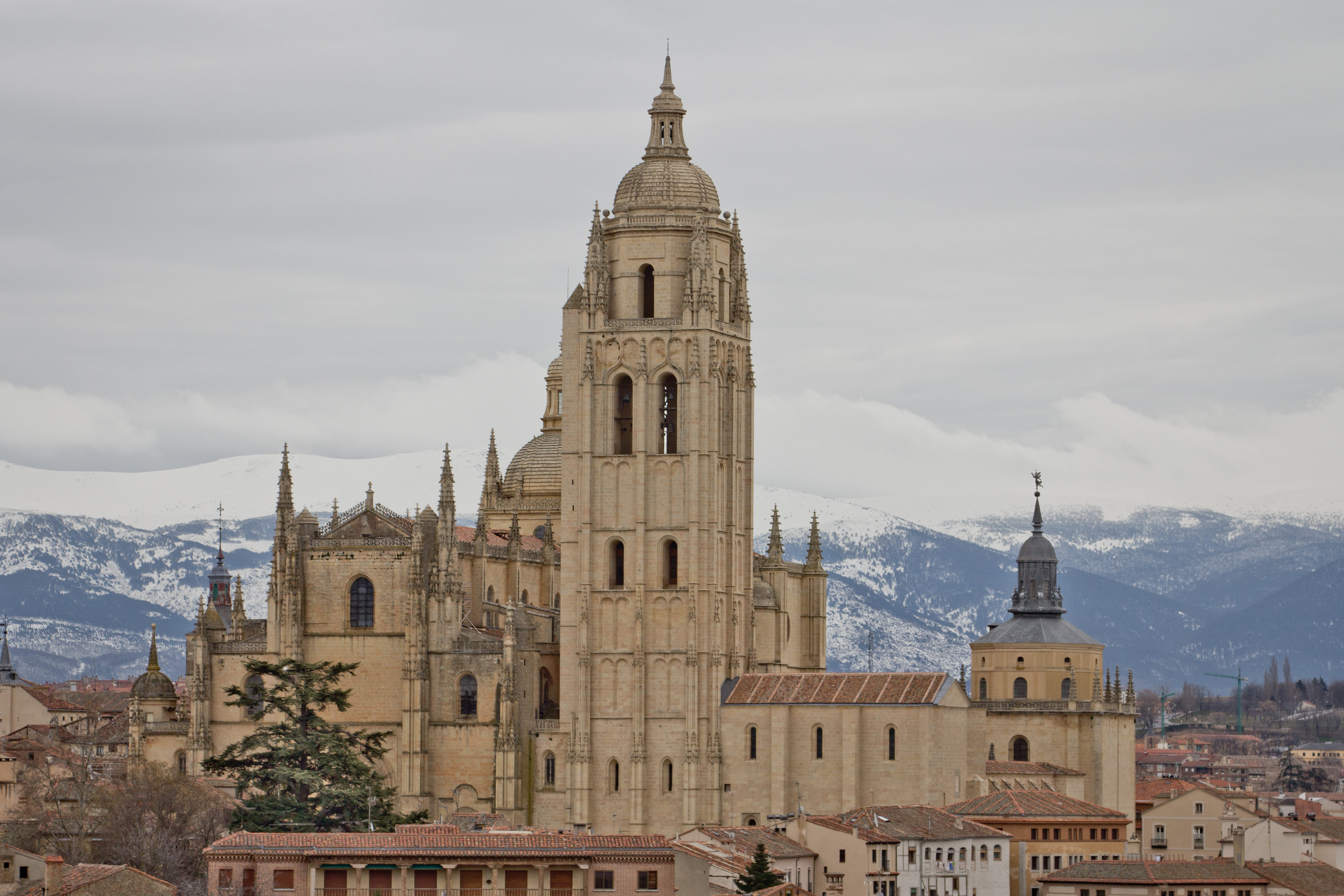 Catedral de Santa María, Segovia, España.