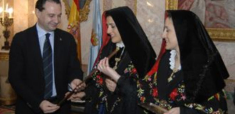 Las hermanas Alicia y María del Carmen Grande Velasco