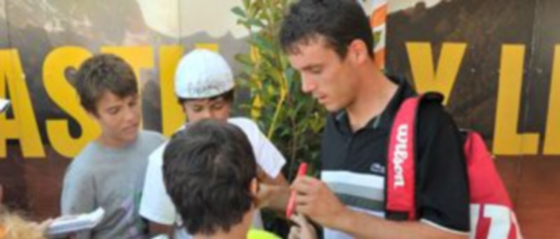 El tenista holandés Jesse Huta Galung