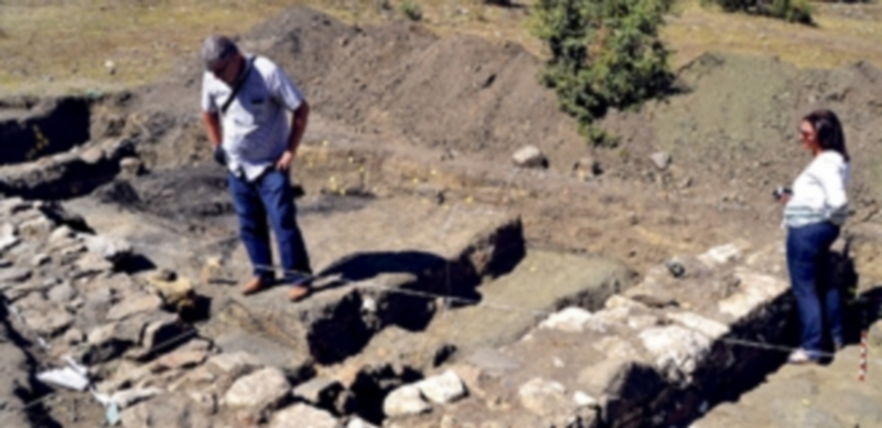 Entre los hallazgos de este año figura la red de atarjeas hasta una cubeta rubefactada para las herramientas en la época visigoda y un horno de “tostado”