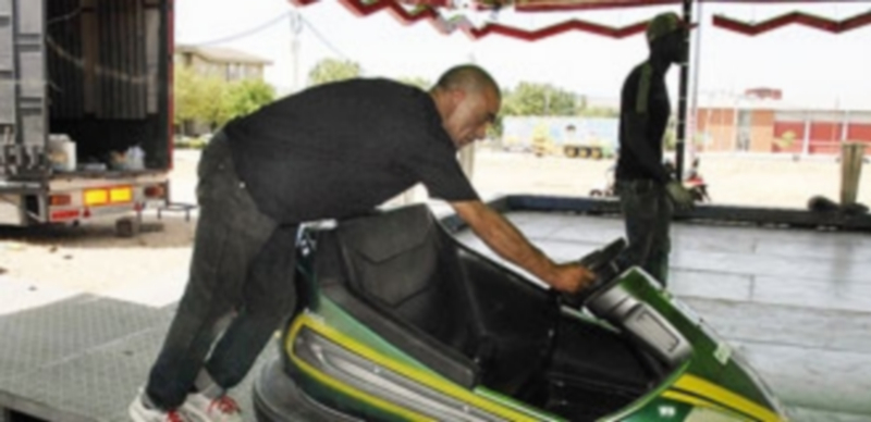 Las atracciones feriales se abrirán al público el viernes 23 de junio y estarán hasta el domingo 2 de julio. /JUAN MARTÍN