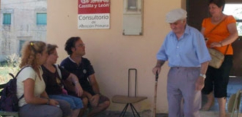 Imagen de archivo de un centro rural de la provincia donde la actividad se incrementa en los meses de verano. / g.h.