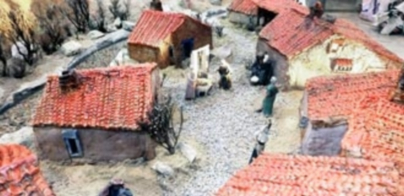 El patio del Palacio Provincial abre al público el lunes el belén de la Diputación