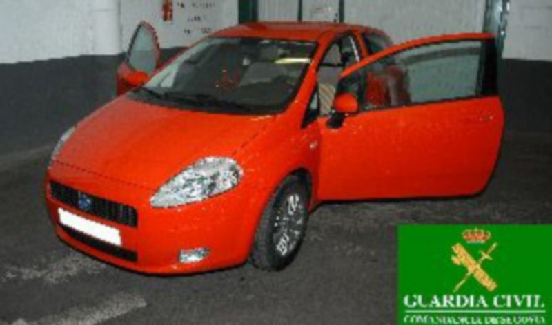 Vehículo ‘Fiat Punto’ de Rosa María