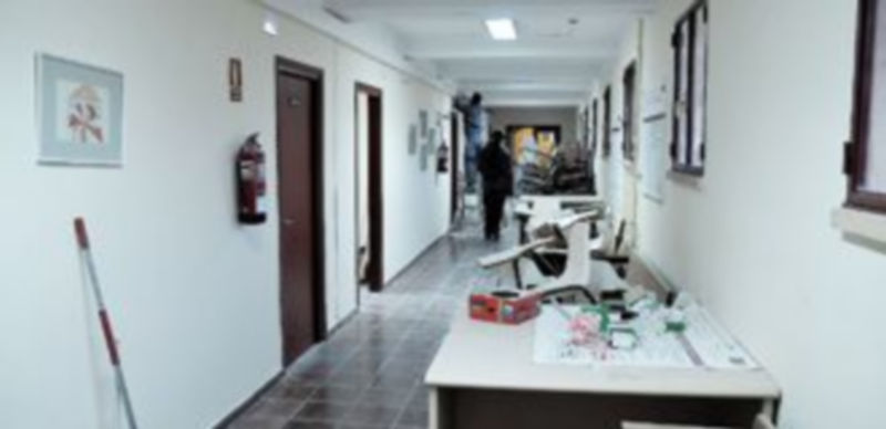 La Escuela Universitaria de Magisterio está siendo reformada para albergar gran parte de la actividad que se realizaba en el Palacio de Mansilla y en la Casa de la Tierra. / Juan Martín