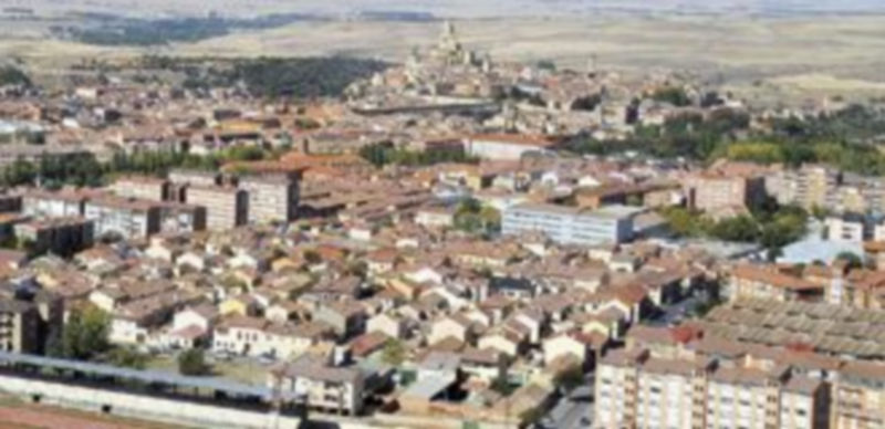 Imagen área de la ciudad de Segovia