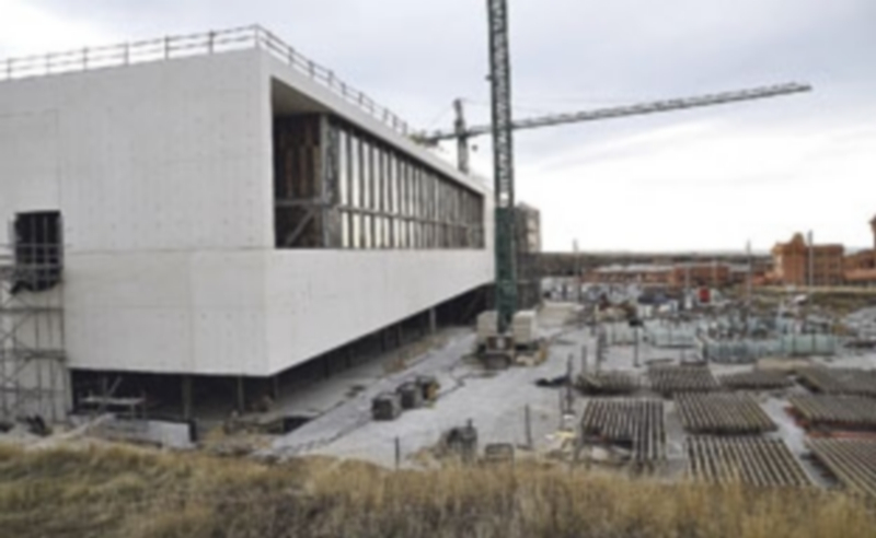La obra de construcción del CIDE
