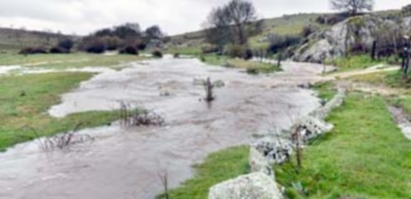 Paisaje del río Ciguiñuela