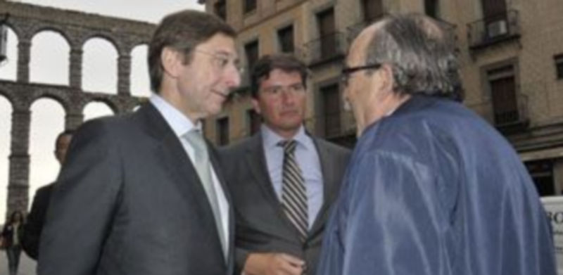 Un ciudadano abordó al presidente de Bankia