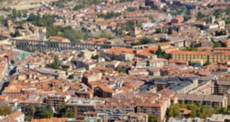 Vista parcial de la ciudad de Segovia