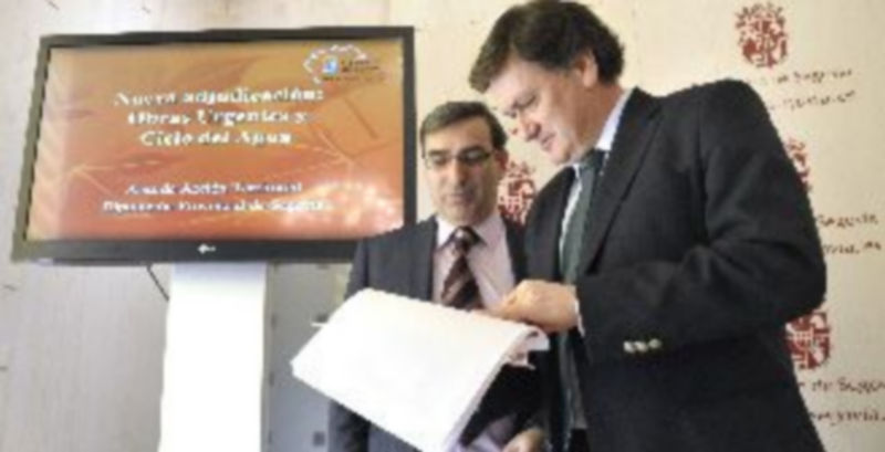 La presidente de la Diputación