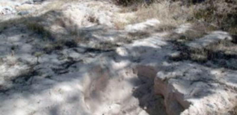 Imagen de archivo del lugar en el que fue enterrado el cadáver de L.C.G.