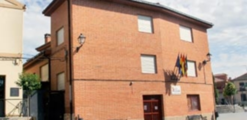 El actual colegio de Valverde del Majano