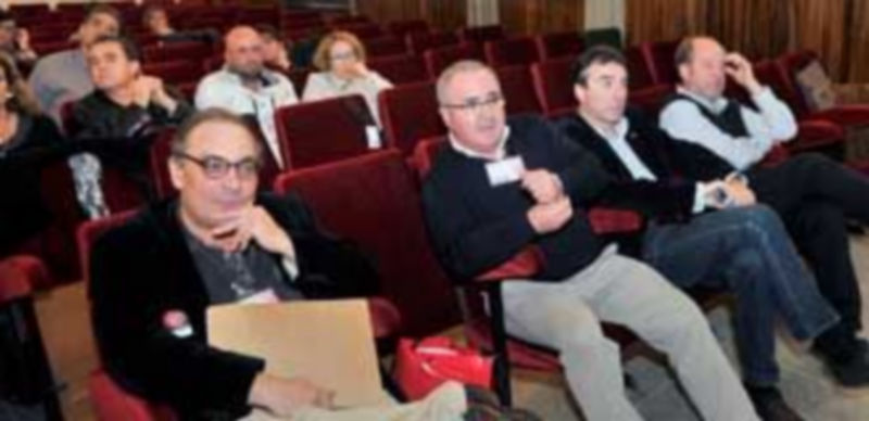 López Murillo en primer término