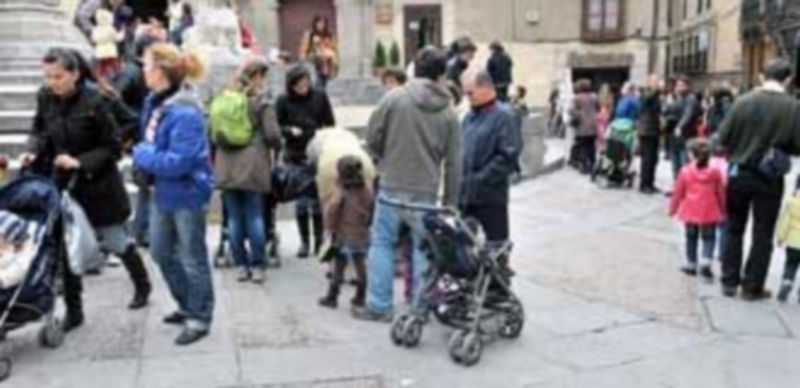 La población del conjunto de la provincia de Segovia será menos numerosa en los próximos años