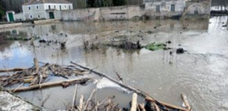 La crecida del río Cega