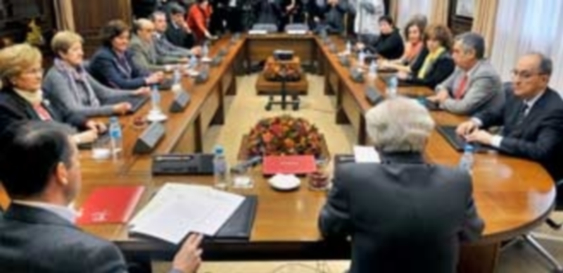 El nuevo Patronato de la Fundación Caja Segovia