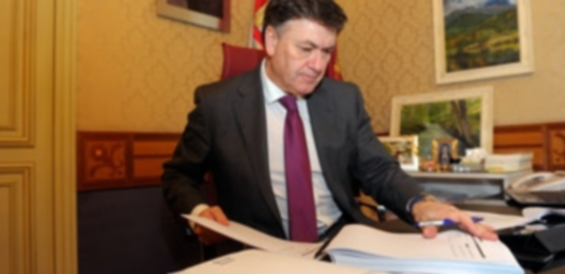 El presidente de la Diputación