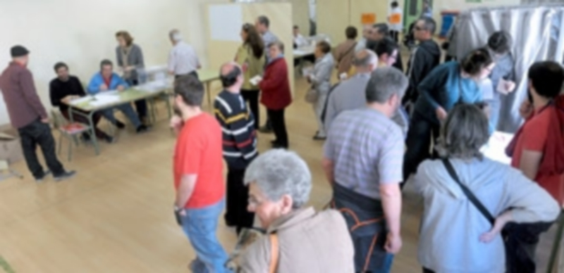 La participación en las elecciones municipales fue menor que hace cuatro años