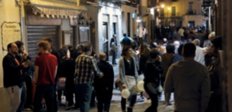 El casco histórico dice no al ruido 1 Ambiente nocturno en la calle Infanta Isabel