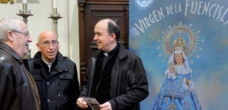 El presidente de la Real Cofradia Julio Borreguero