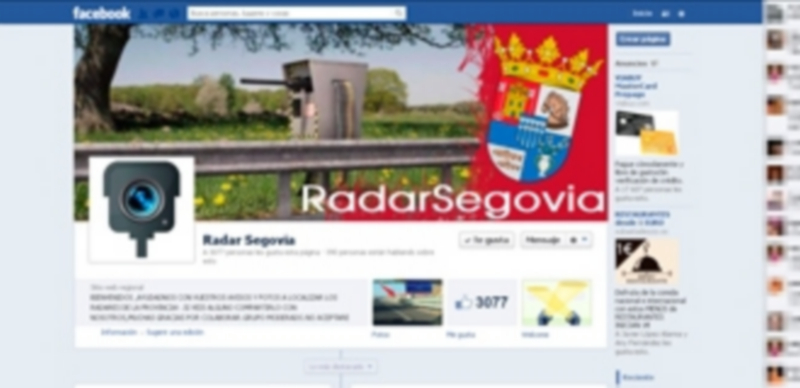 Imagen de la red social que comparten ya miles de segovianos.