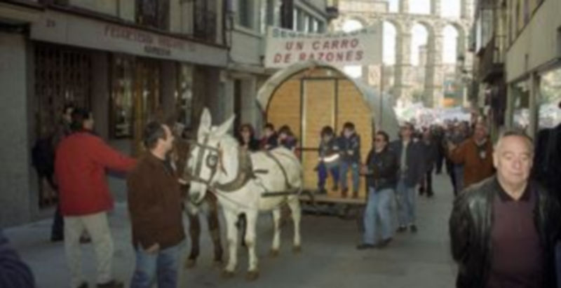 Imagen de archivo de una manifestación
