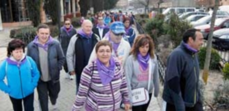 Un momento de la primera Marcha Cofrade