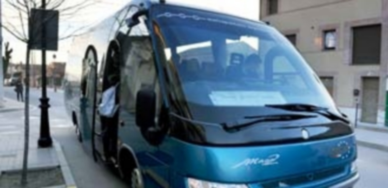 Uno de los vehículos