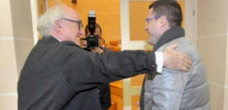 Giráldez y el concejal no adscrito