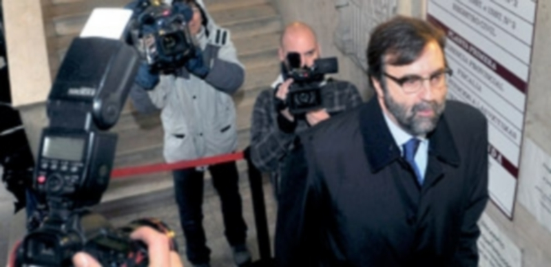 El ex director general de Caja Segovia tuvo que declarar en el juzgado. / Kamarero