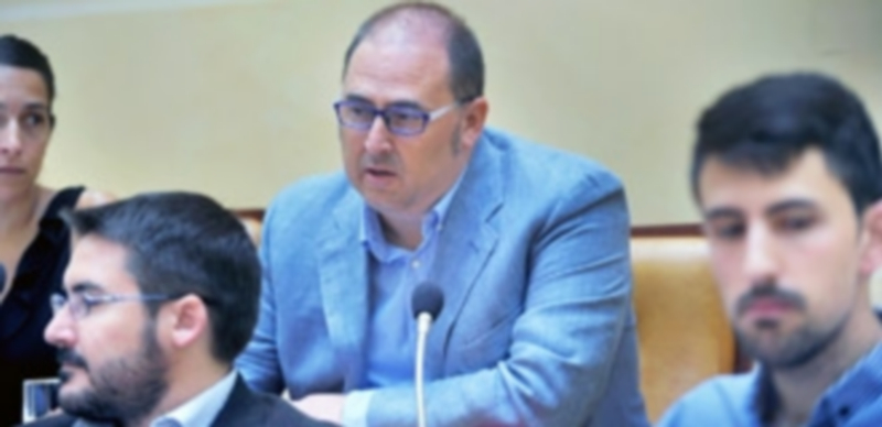 UPyD solo convence a Ciudadanos para reforzar los casos Caja Segovia 1 El portavoz del grupo municipal de Unión Progreso y Democracia (UPyD)