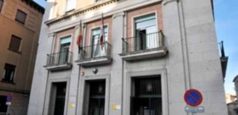 Fachada de la antigua sede de la Tesorería de la Seguridad Social y del INSS