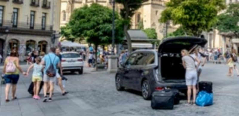 De los turistas que llegaron en julio