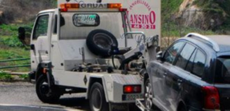 La empresa Setex presta en Segovia el servicio de grúa. / Kamarero