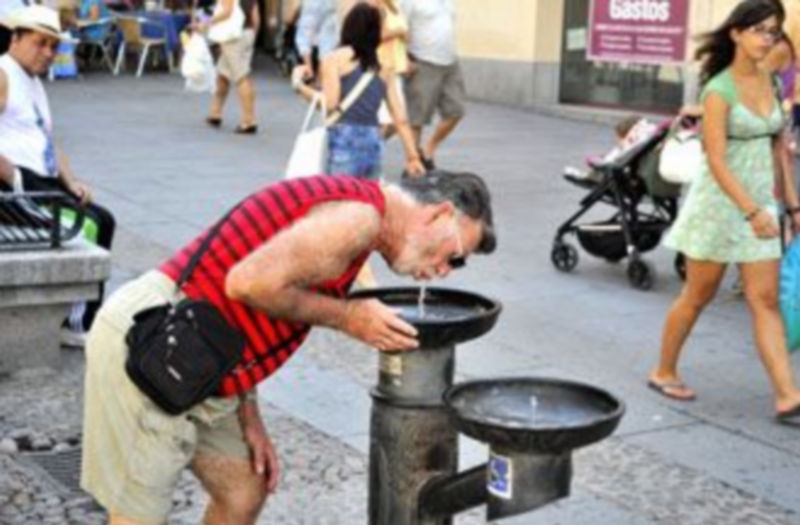 Las fuentes de la avenida de Fernández Ladreda no se verán afectadas inicialmente por el corte