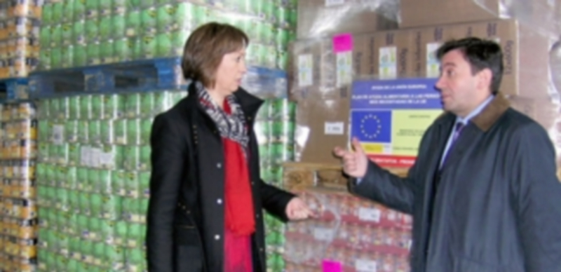 El Plan 2013 habrá repartido en Segovia más de 288.000 kilos en tres fases. / EA