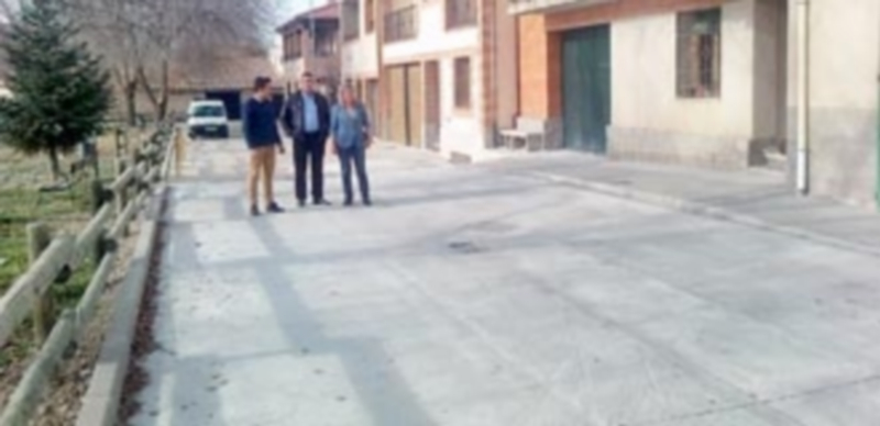 La concejala Paloma Maroto visitó los trabajos tras su finalización. / El Adelantado