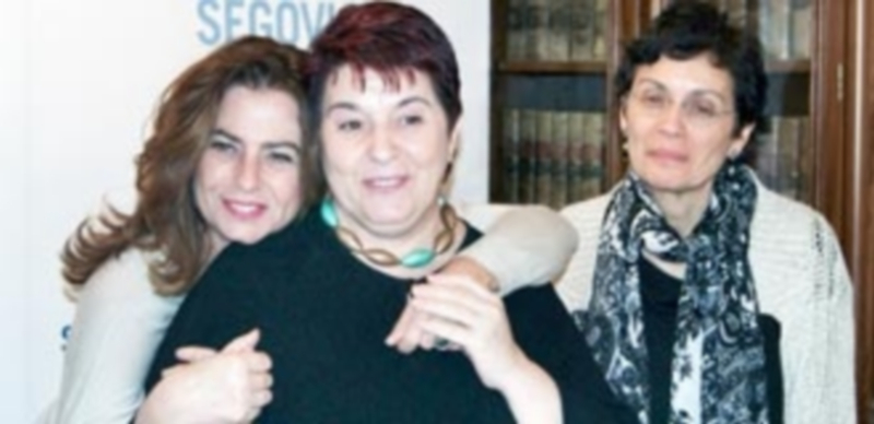 La actriz Lola Baldrich