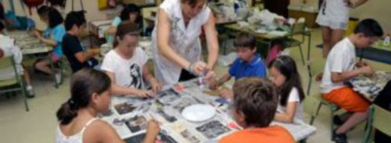 Las actividades que se realizan en los centros abiertos son lúdico-educativas (manualidades