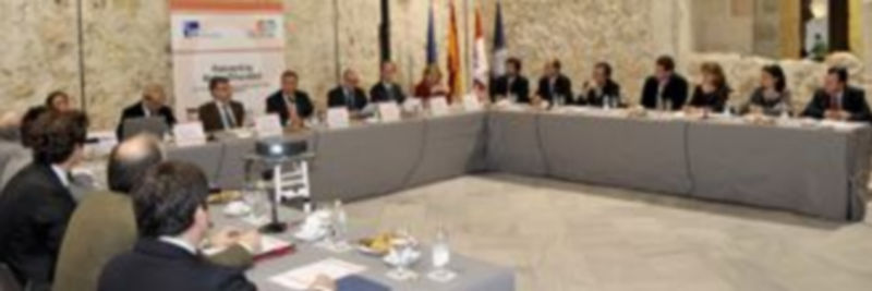 Los rectores de las universidades de la región abrieron las jornadas de debate poniendo sobre la mesa sus posibilidades de internacionalización./JUAN MARTÍN