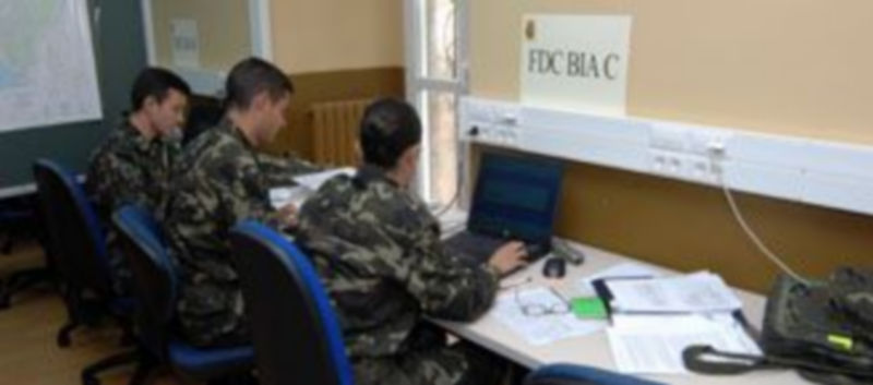 Un grupo de alumnos de la Academia