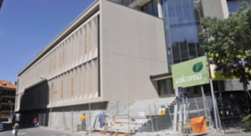 Imagen exterior de las instalaciones construidas en la primera fase de las obras del campus de la Universidad de Valladolid