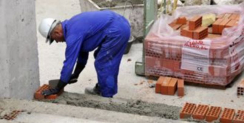 Imagen de un trabajador de la Construcción