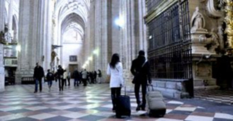 La Catedral se ha convertido una vez más en un refugio excelente del frío
