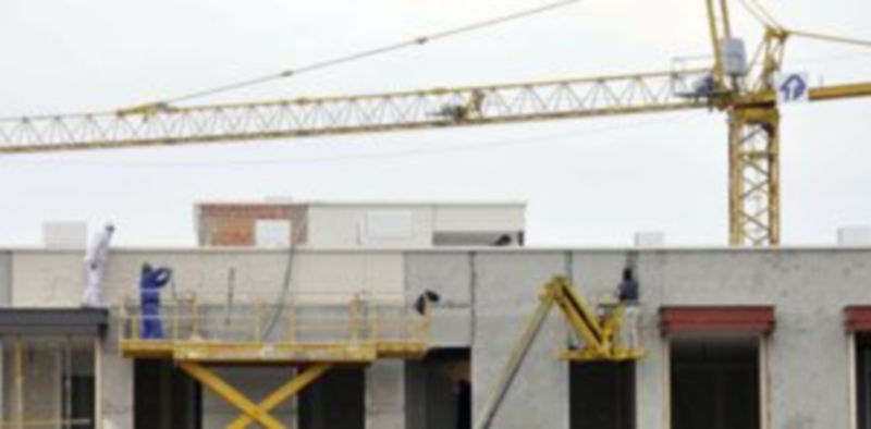 El sector de la Construcción es el que ha tenido peor evolución en relación con marzo. / Juan Martín