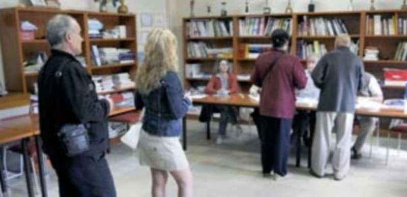 Los votantes  segovianos apoyaron el último refrendo europeo. / Kamarero