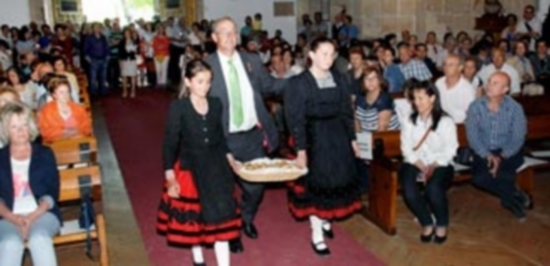 Ofrenda floral a la patrona de Segovia y su tierra