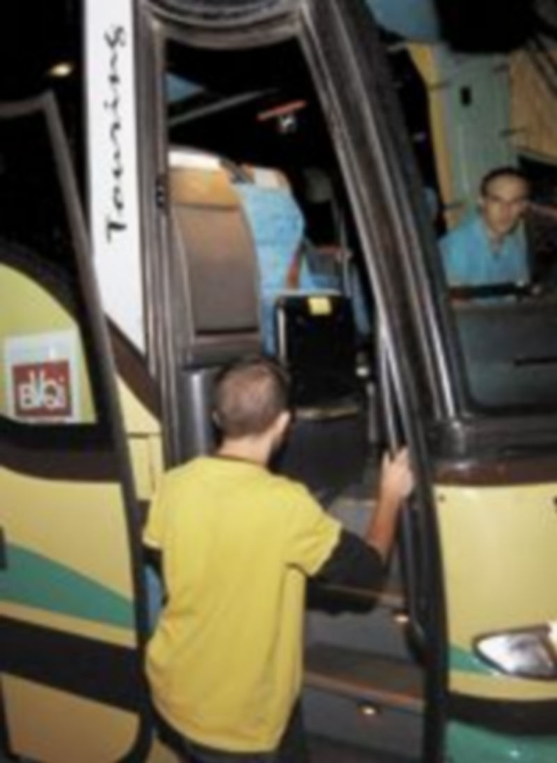 El itinerario a La Granja y Valsaín es uno de los que más usuarios registra. / Kamarero