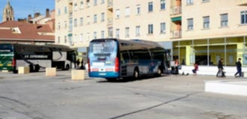 Campa de la terminal de autobuses